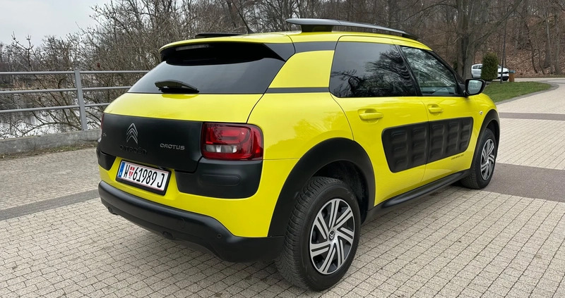 Citroen C4 Cactus cena 37200 przebieg: 119000, rok produkcji 2014 z Wrocław małe 352